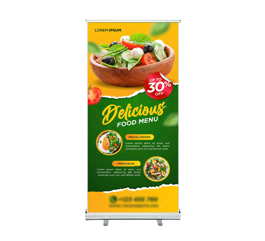 Roll Up Banner Stand